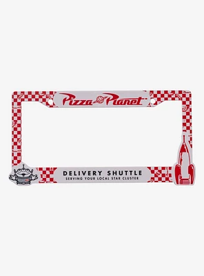 Disney Pixar Toy Story Pizza Planet Checkered License Plate Frame — BoxLunch Exclusive