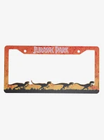 Jurassic Park Velociraptor Scenic License Plate Frame — BoxLunch Exclusive
