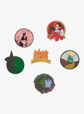 The Wizard of Oz Classic Glitter Blind Assorted Enamel Pin