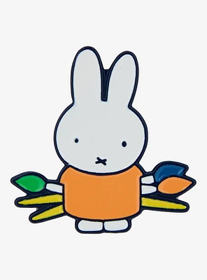 Miffy Paintbrush Enamel Pin