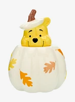 Disney Winnie the Pooh Figural White Pumpkin Cookie Jar - BoxLunch Exclusive