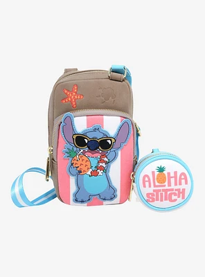 Loungefly Disney Lilo & Stitch Beach Towel Crossbody Bag - BoxLunch Exclusive