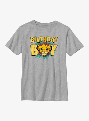 Disney The Lion King Birthday Boy Simba Youth T-Shirt