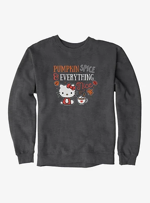 Hello Kitty Pumpkin Spice & Everything Nice Sweatshirt