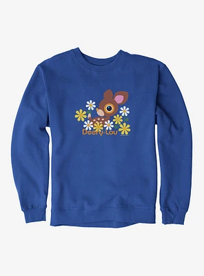 Deery-Lou Floral Forest Sweatshirt