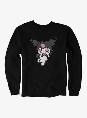 Kuromi Heart Eyes Sweatshirt