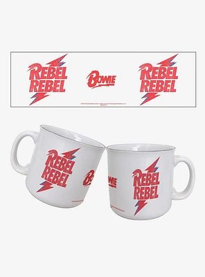 David Bowie Rebel Rebel 20oz Camper Mug