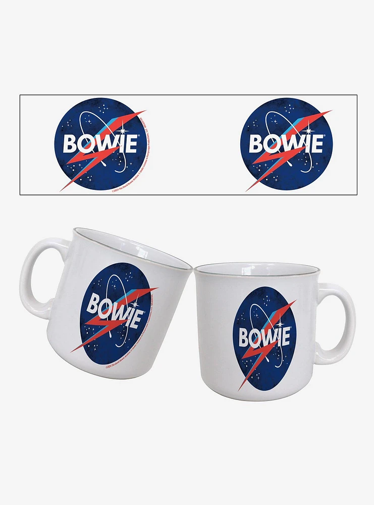 David Bowie Space Logo 20oz Camper Mug