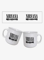 Nirvana Nevermind Logo 20oz Camper Mug