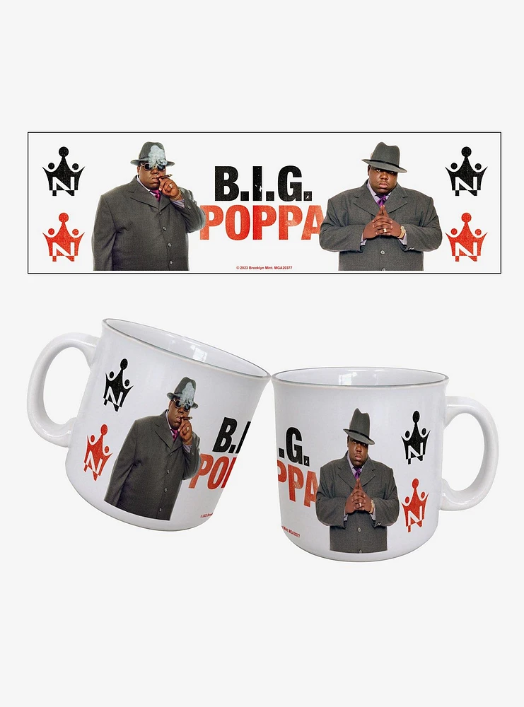 Notorious BIG Big Poppa 20oz Camper Mug