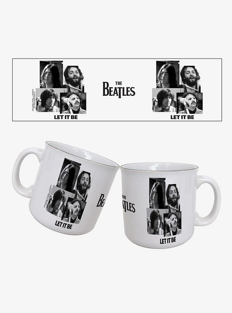 The Beatles Let It Be Collage 20oz Camper Mug