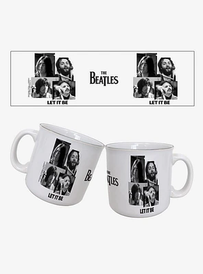 The Beatles Let It Be Collage 20oz Camper Mug