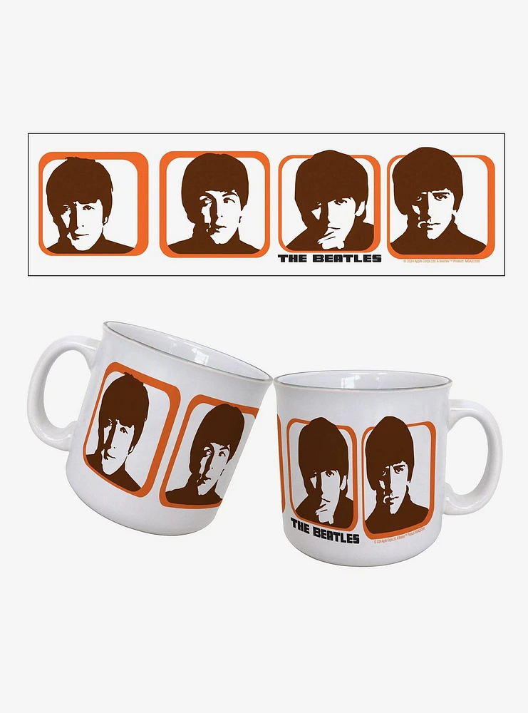 The Beatles Quad A Hard Days 20oz Camper Mug