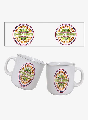 The Beatles Sgt Pepper Drum 20oz Camper Mug