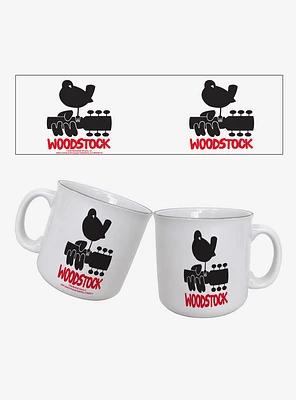 Woodstock Bird & Guitar 20oz Camper Mug