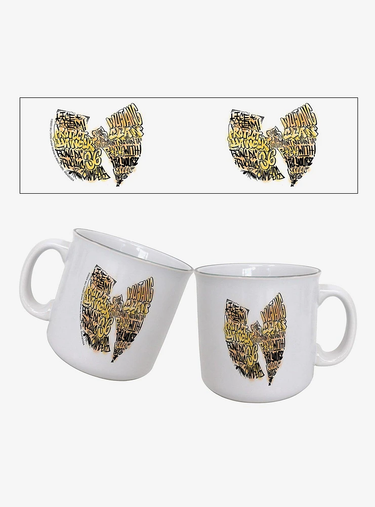 Wu-Tang Clan Typographic Logo 20oz Camper Mug