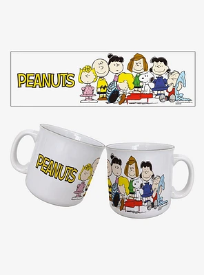 Peanuts Group At The Piano 20oz Camper Mug