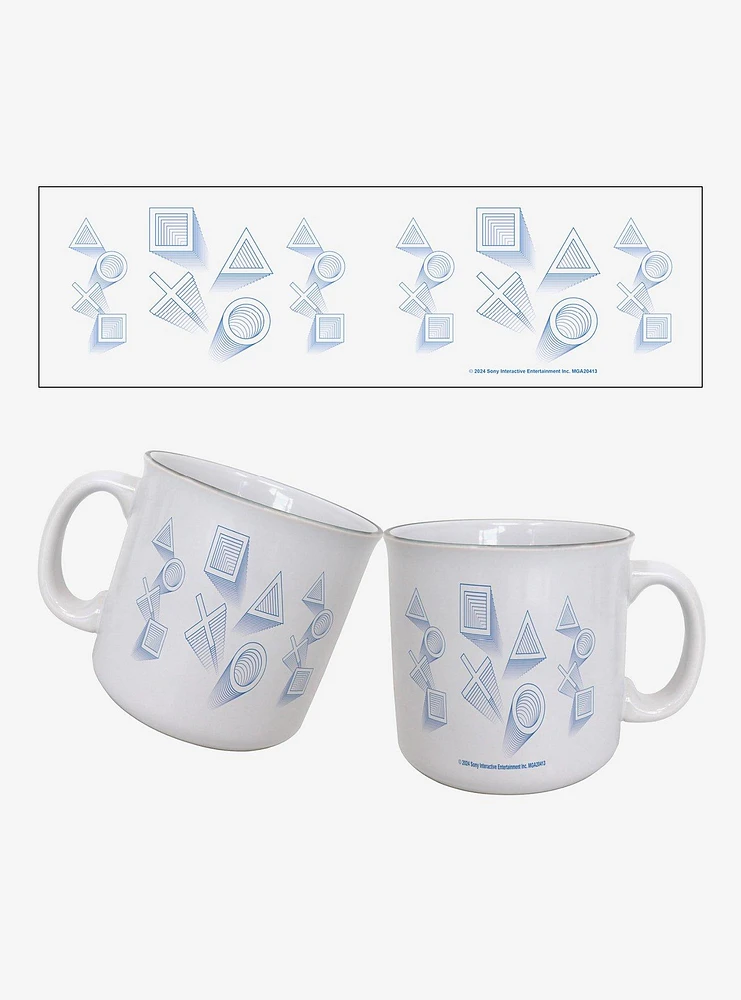 PlayStation Fine Line 20oz Camper Mug