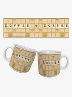 Scrabble Coffee 20oz Camper Mug