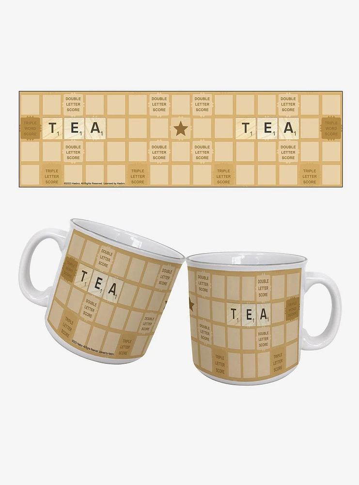 Scrabble Tea 20oz Camper Mug