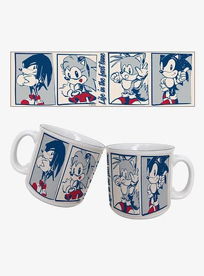 Sonic The Hedgehog Life In The Fast Lane 20oz Camper Mug