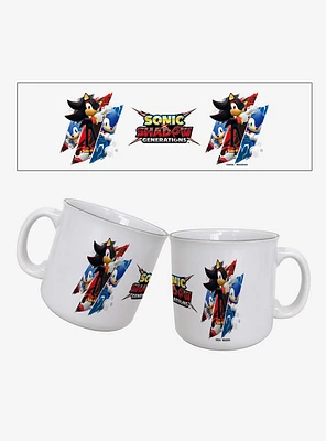 Sonic The Hedgehog Shadow Generations 20oz Camper Mug