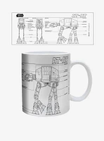 Star Wars AT-AT Sketch 20oz Mug