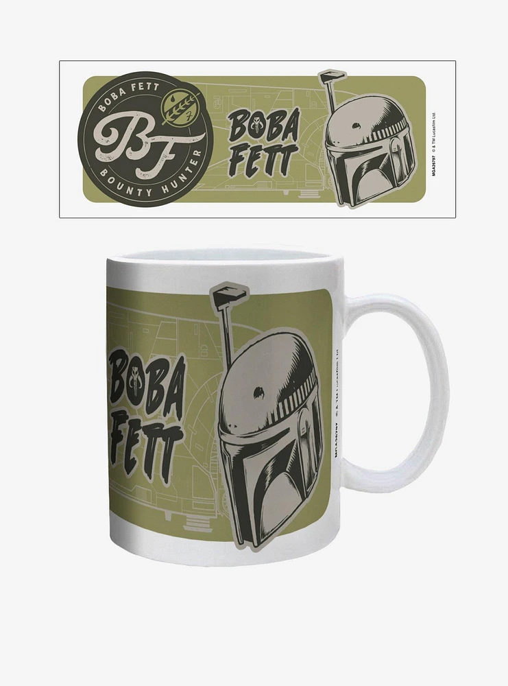 Star Wars The Book of Boba Fett Technical 20oz Mug