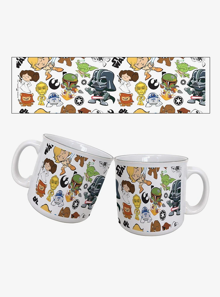 Star Wars Cartoon Character 20oz Camper Mug