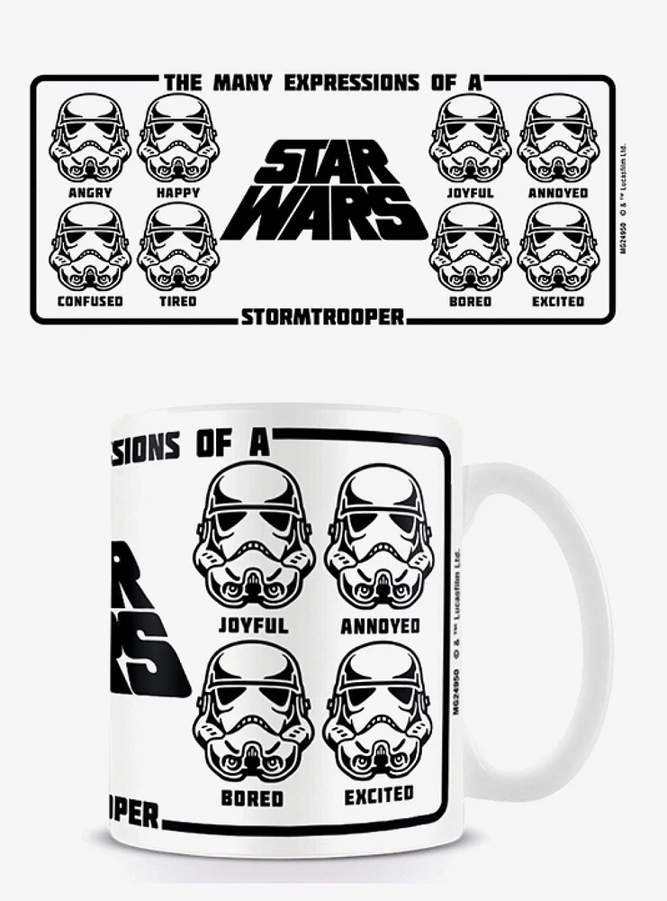 Star Wars Expressions of A Stormtrooper 20oz Mug