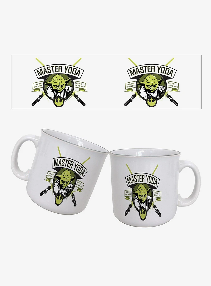 Star Wars Master Yoda 20oz Camper Mug