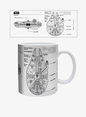 Star Wars Millennium Falcon 20oz Mug