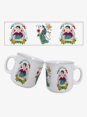 Frida Kahlo Mi Mexico Lindo 20oz Camper Mug