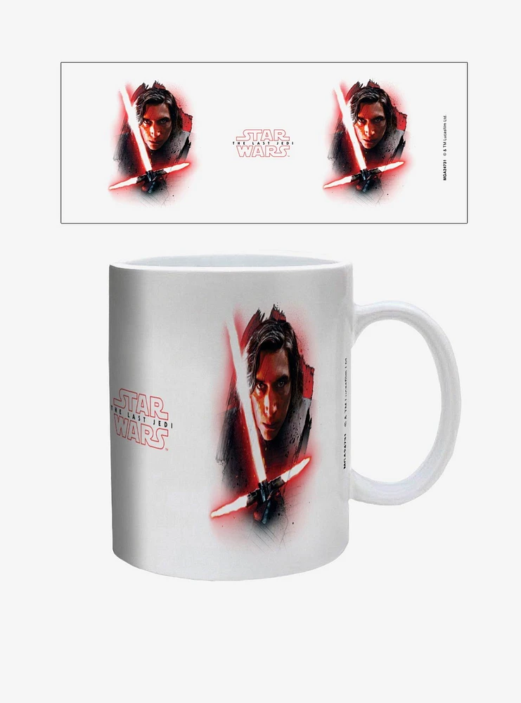 Star Wars The Last Jedi Kylo Ren Brush 20oz Mug