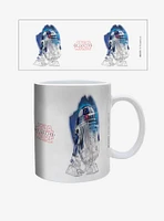 Star Wars The Last Jedi R2-D2 Brushstroke 20oz Mug