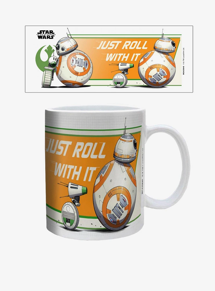 Star Wars The Rise of Skywalker Just Roll With It 20oz Mug