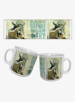 Star Wars Yoda Do Or Do Not 20oz Camper Mug