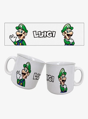 Super Mario Luigi Name 20oz Camper Mug