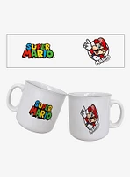 Super Mario Mario Circle Name 20oz Camper Mug