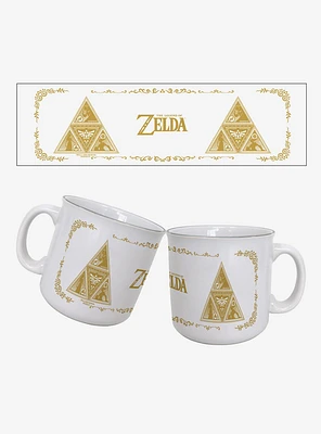 The Legend of Zelda Character Triforce 20oz Camper Mug