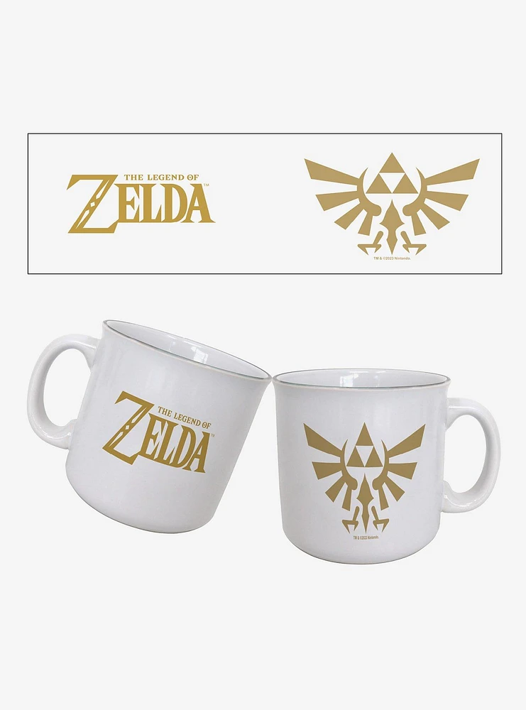 The Legend of Zelda Hyrule Crest 20oz Camper Mug