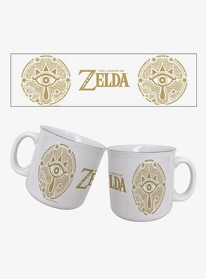 The Legend of Zelda Sheikah Eye-Lines 20oz Camper Mug