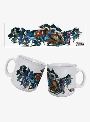 The Legend of Zelda Link Zelda & Champion 20oz Camper Mug