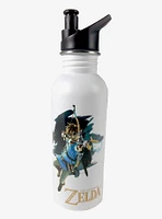 The Legend of Zelda Breath of The Wild Arrow 25oz Metal Canteen Water Bottle