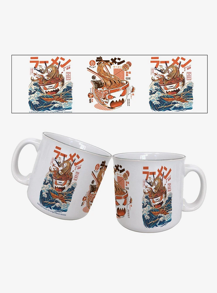 Ilustrata The Great Ramen 20oz Camper Mug