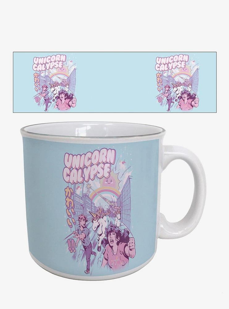 Ilustrata Unicorn Calypse 20oz Camper Mug