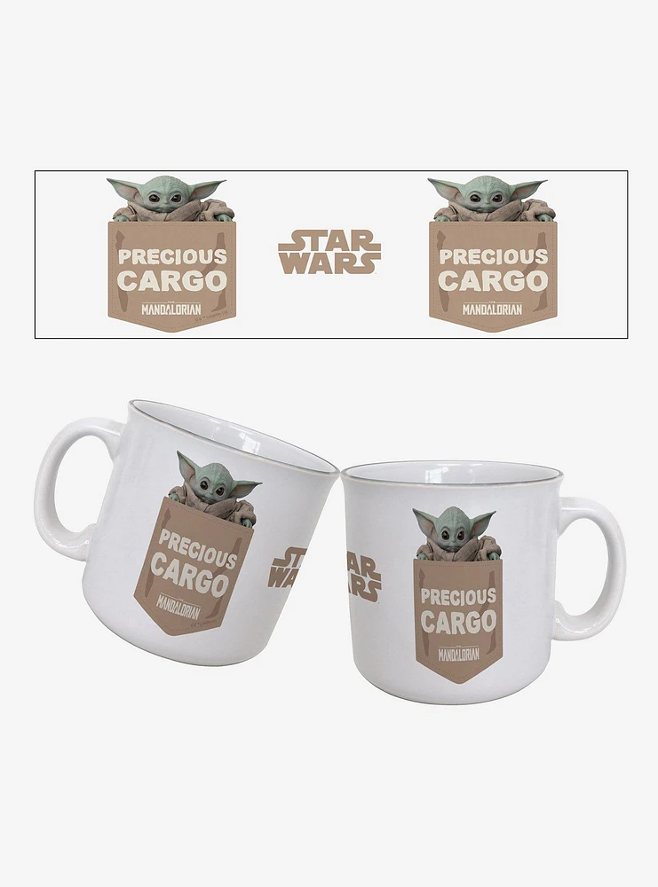 Star Wars The Mandalorian Precious Cargo 20oz Camper Mug