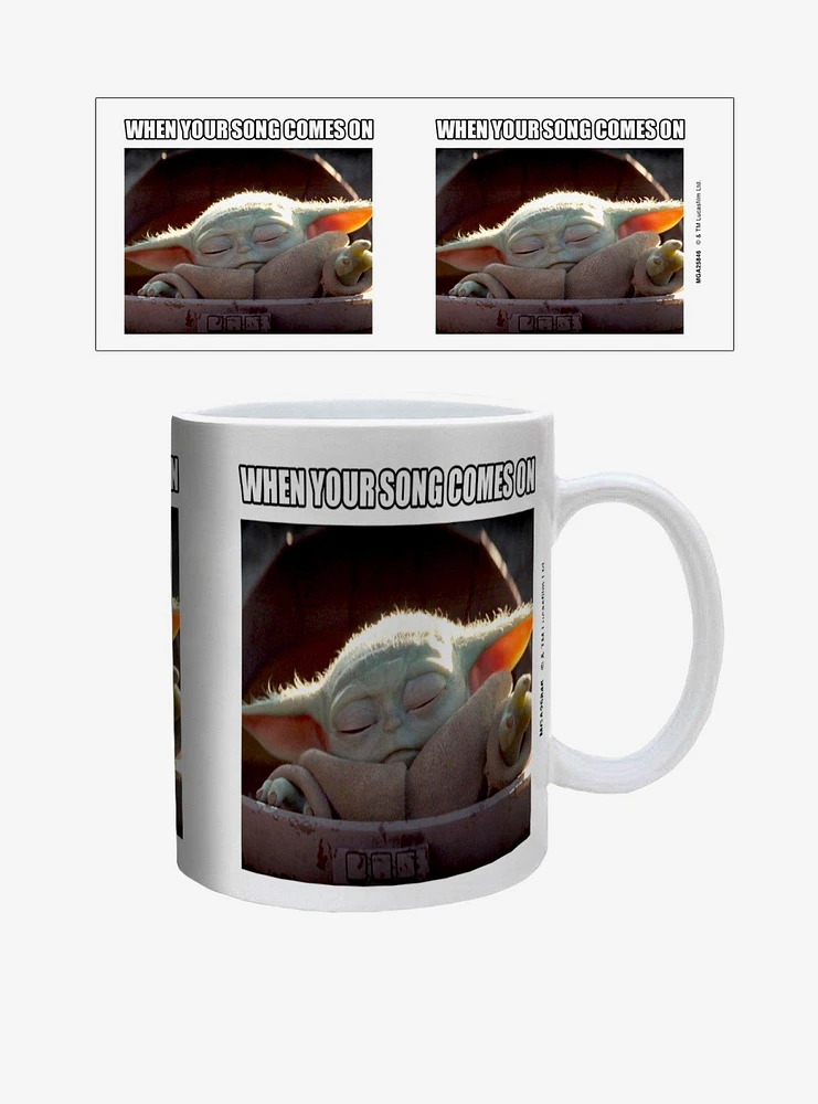 Star Wars The Mandalorian When Your Song Comes On 20oz Mug