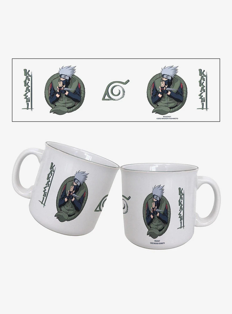 Naruto Shippuden Classic Kakashi Portrait 20oz Camper Mug