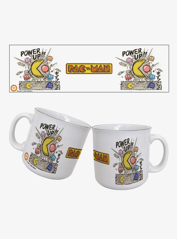 Pac-Man Game On! Japanese 20oz Camper Mug